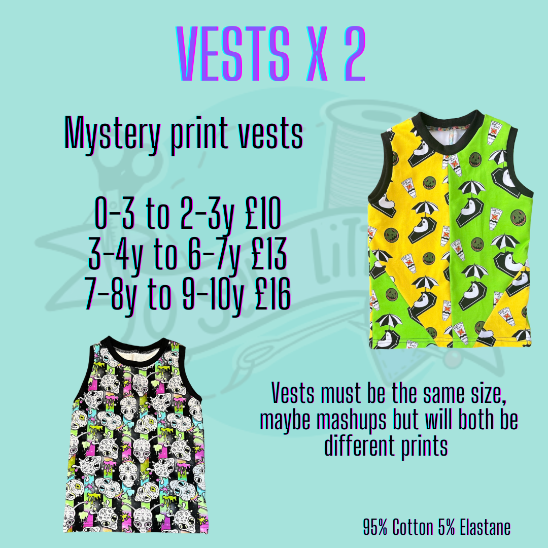 Tuesday Two Vests/Tank