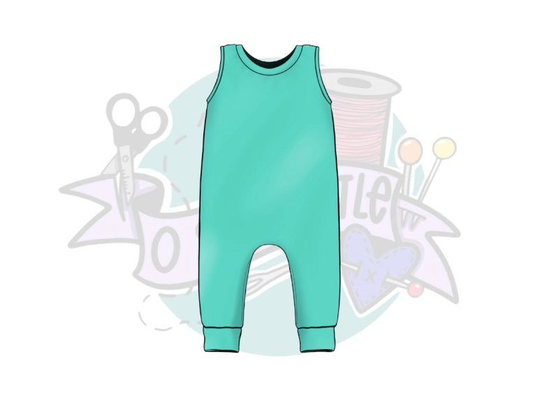 Tank top pull up Romper