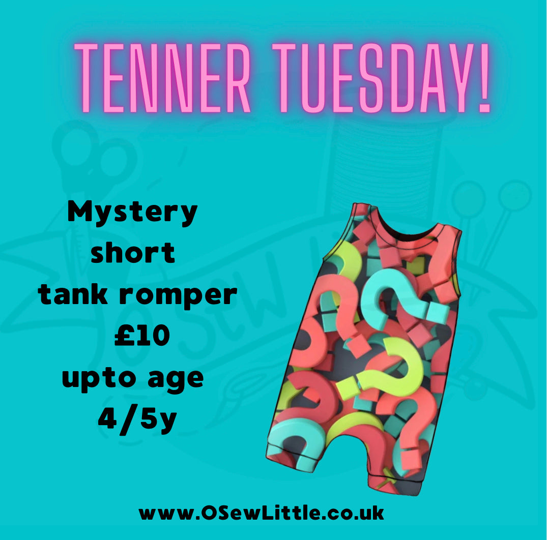 Tenner Tuesday Tank Romper