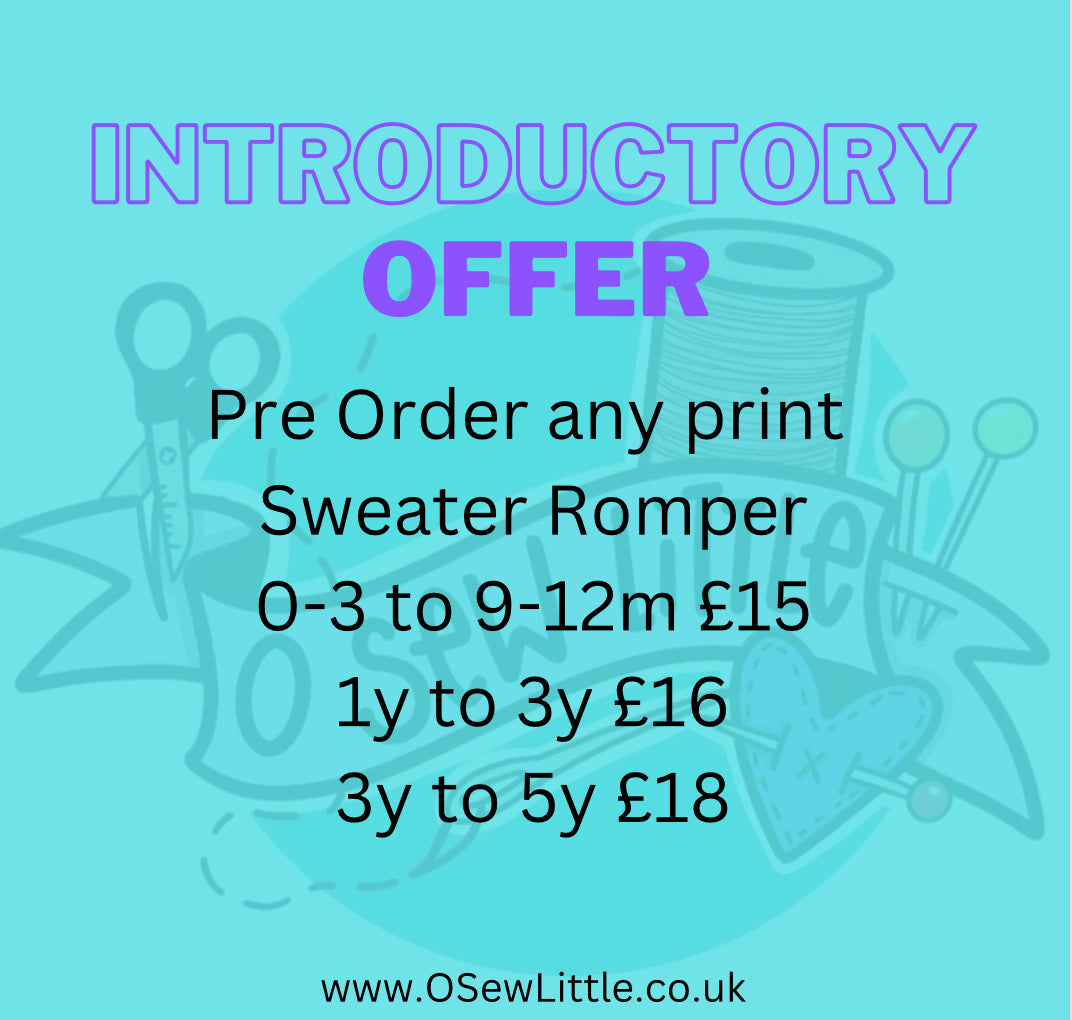 Sweater Romper any print